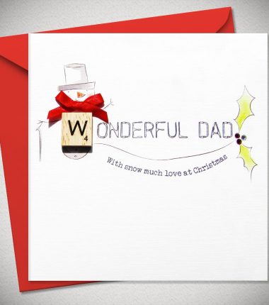 WONDERFUL DAD With snow much love at Christmas