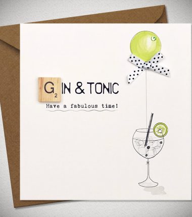 GIN & TONIC  Have a fabulous time
