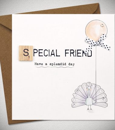 SPECIAL FRIEND  Have a splendid day