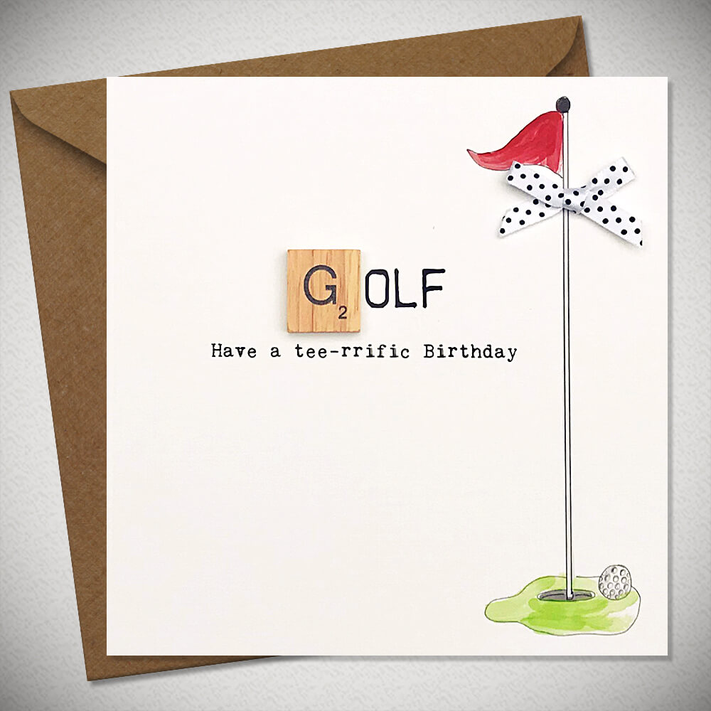 GOLF - Have a tee-riffic Birthday - Bexy Boo