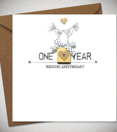 WEDDING ANNIVERSARY - 1 year