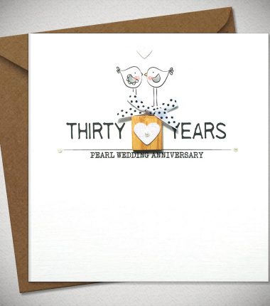 WEDDING ANNIVERSARY - 30 Years