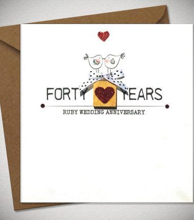 WEDDING ANNIVERSARY - 40 Years