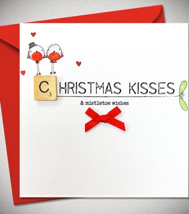 CHRISTMAS KISSES - & mistletoe kisses