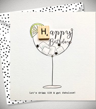 LETS DRINK GIN & GET FABULOUS