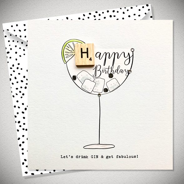 LETS DRINK GIN & GET FABULOUS