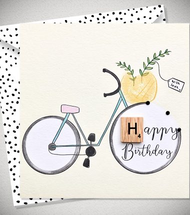 HAPPY BIRTHDAY BICYCLE