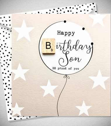HAPPY BIRTHDAY SON BALLOON