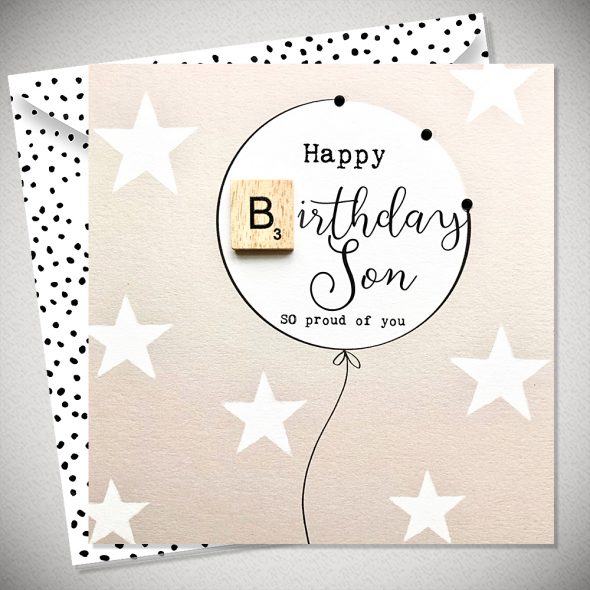HAPPY BIRTHDAY SON BALLOON