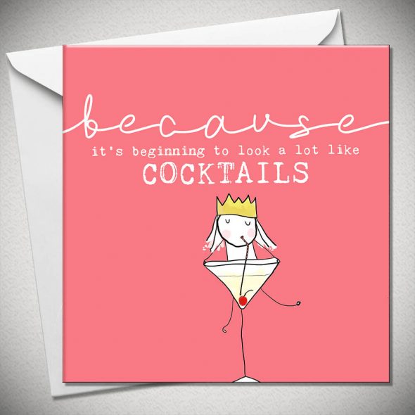 BECAUSE...it's beginning to look a lot like COCKTAILS