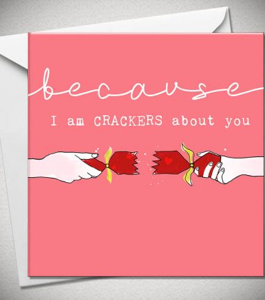 BECAUSE I am crackers about you