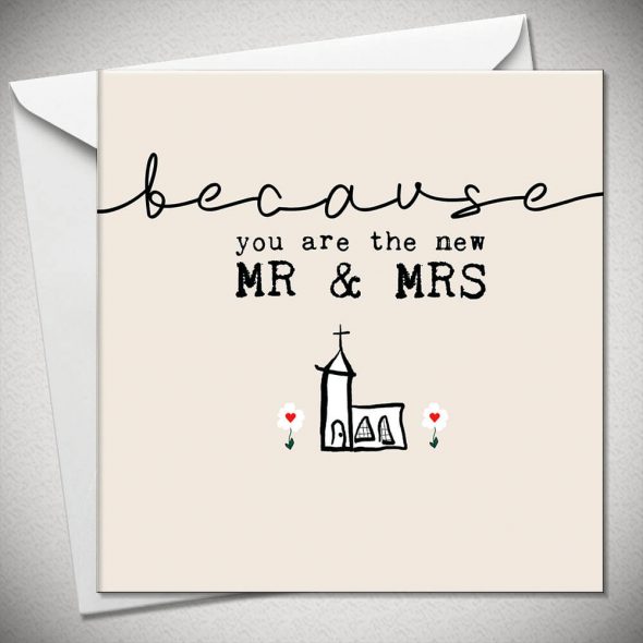 ...because you are the new MR & MRS