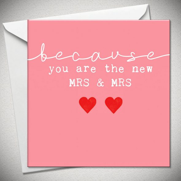...because you are the new MRS & MRS