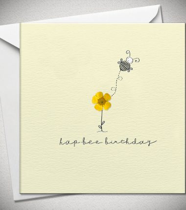 HAP-BEE BIRTHDAY - buttercup