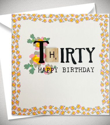 THIRTY HAPPY BIRTHDAY