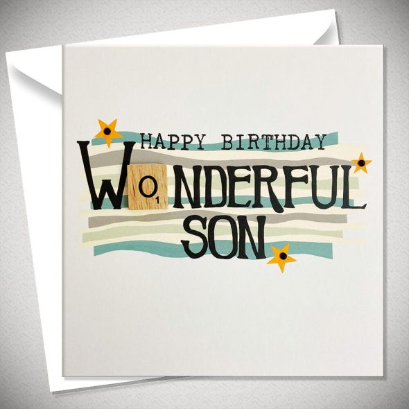 HAPPY BIRTHDAY WONDERFUL SON
