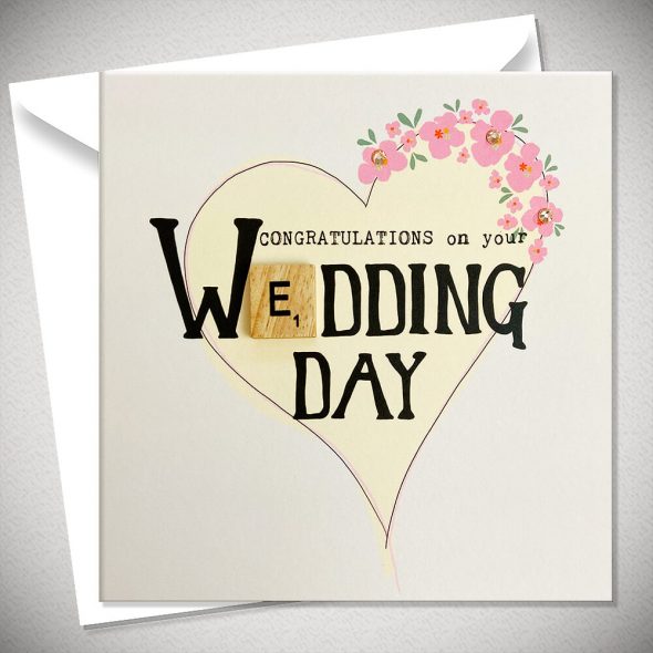 CONGRATULATIONS on your WEDDING DAY