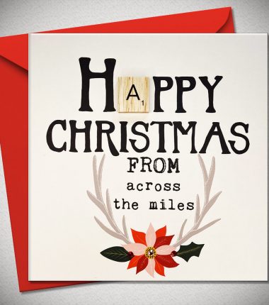 HAPPY CHRISTMAS from across the miles