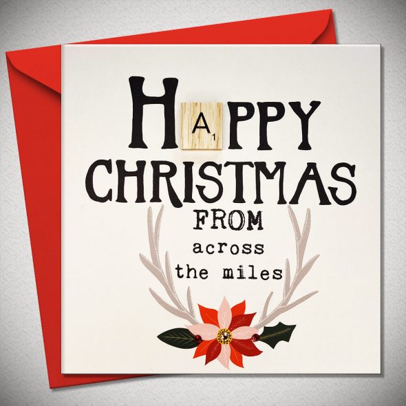HAPPY CHRISTMAS from across the miles