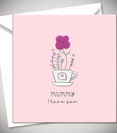 MUMMY I love you- hydrangea