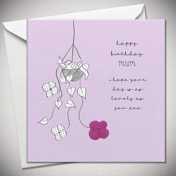 happy birthday MUM - hydrangea