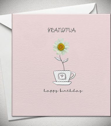 GRANDMA happy birthday - daisy
