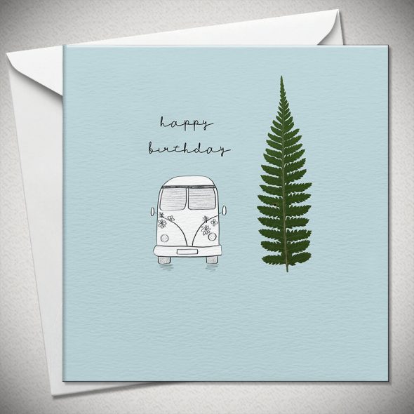 happy birthday (camper van) - fern