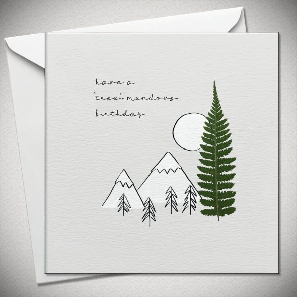 have a 'tree'-mendous birthday - fern
