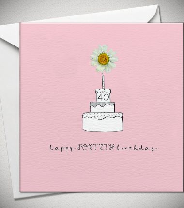 40 happy FORTIETH birthday - daisy