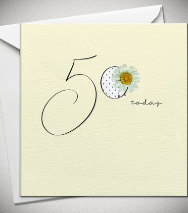 50 happy FIFTIETH birthday - buttercup