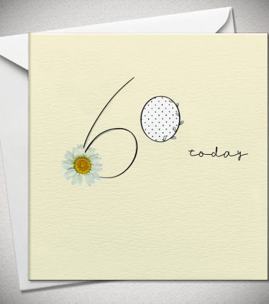 60 happy SIXTIETH birthday - buttercup
