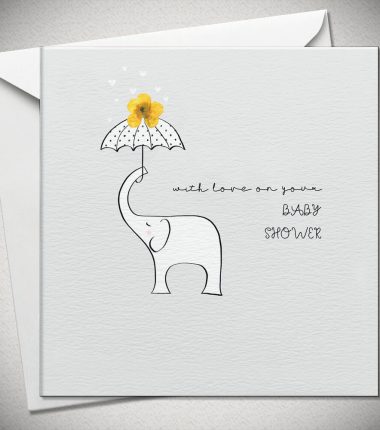 with love on your BABY SHOWER - buttercup