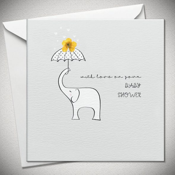 with love on your BABY SHOWER - buttercup
