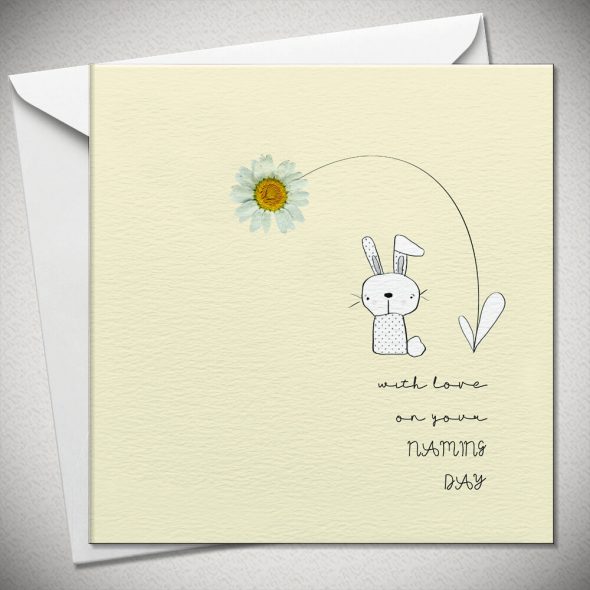 with love on your NAMING DAY - daisy