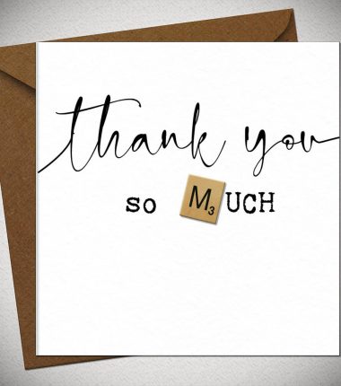 THANK YOU so much