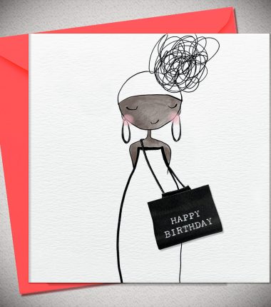 HAPPY BIRTHDAY - with woven label