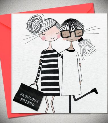 FABULOUS FRIEND- with woven label