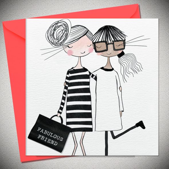 FABULOUS FRIEND- with woven label