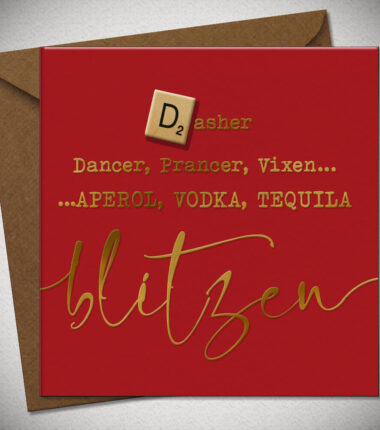 Dasher, Dancer, Prancer, Vixen... APEROL, VODKA, TEQUILA blitzen
