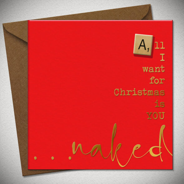 All I want for Christmas is YOU ...naked