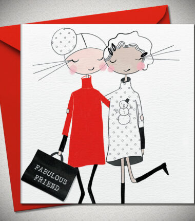 FABULOUS FRIEND - with real woven label
