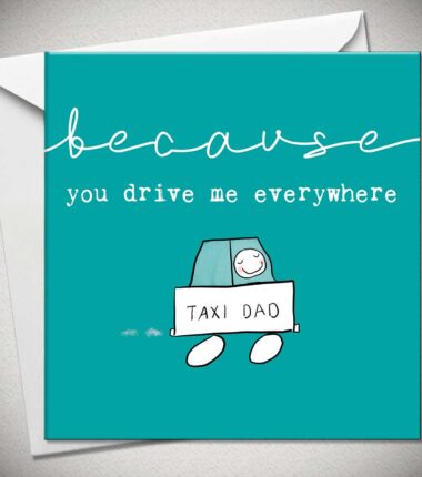 because you drive me everywhere