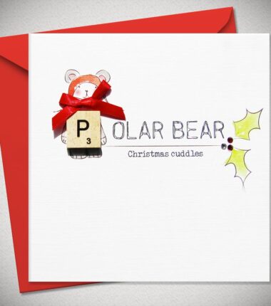 POLAR BEAR Christmas cuddles