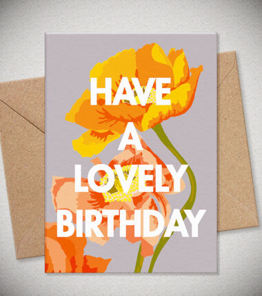 HAVE A LOVELY BIRTHDAY