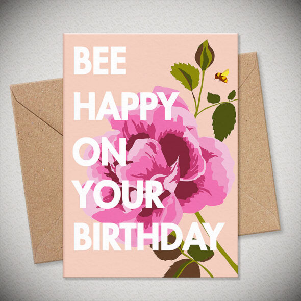 BEE HAPPY ON YOUR BIRTHDAY